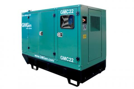 Дизельный генератор  GMC22 в кожухе