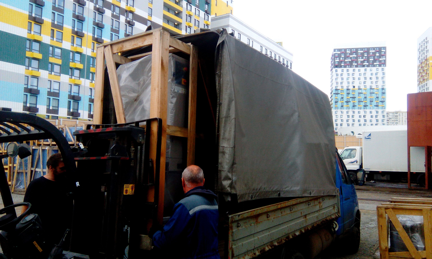 Отгрузка винтового компрессора Zammer 