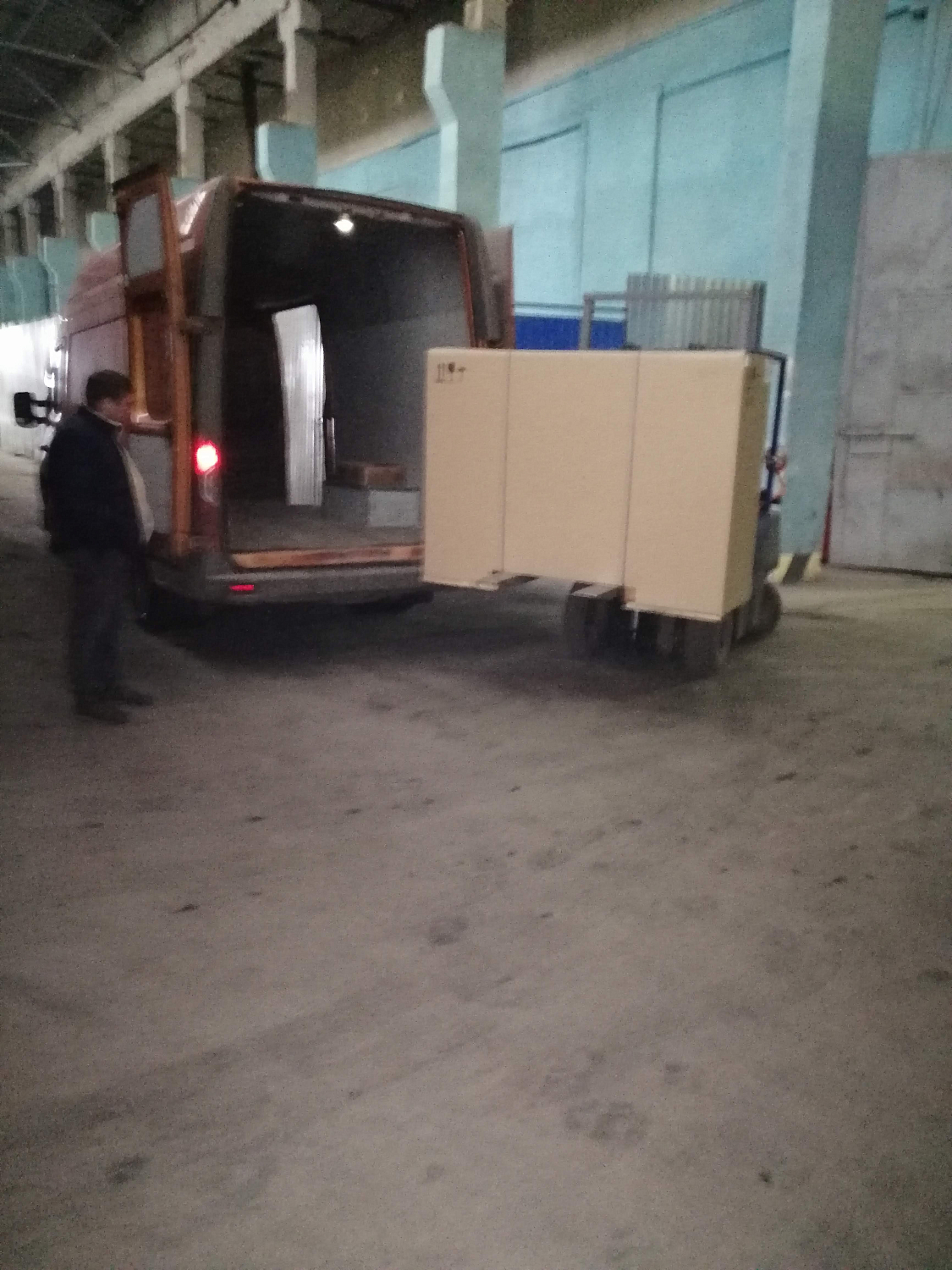 Отгрузка ресивера и поршневого компрессора