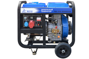 Дизельный генератор ТСС SDG 7500EH3A с АВР 033518 фото