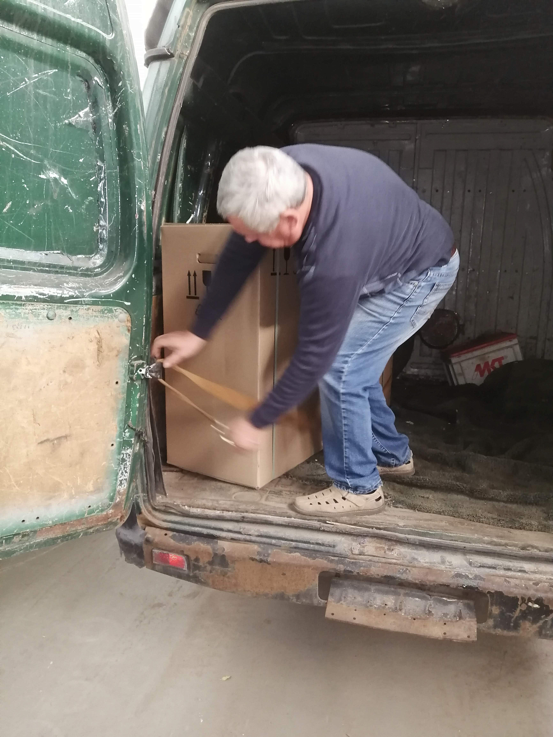 Отгрузка компрессора в Воронеже