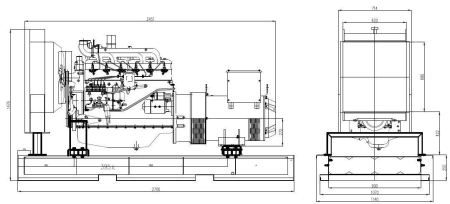 Дизельный генератор ТСС АД-80С-Т400-1РМ1 Дизельный генератор ТСС АД-80С-Т400-1РМ1