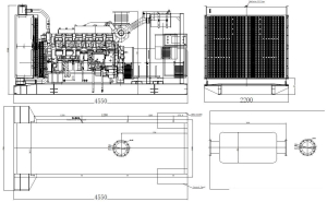 Дизельный генератор ТСС АД-1000С-Т400-1РМ8 999985 фото