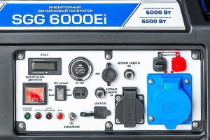 Бензиновый генератор ТСС SGG 6000Ei 060059 фото