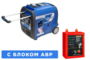 Бензиновый генератор ТСС SGG 4000ESi с блоком АВР 111110 фото