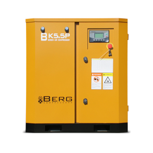 Винтовой компрессор Berg ВК-5.5Р 7 (IP55) стационарный фото