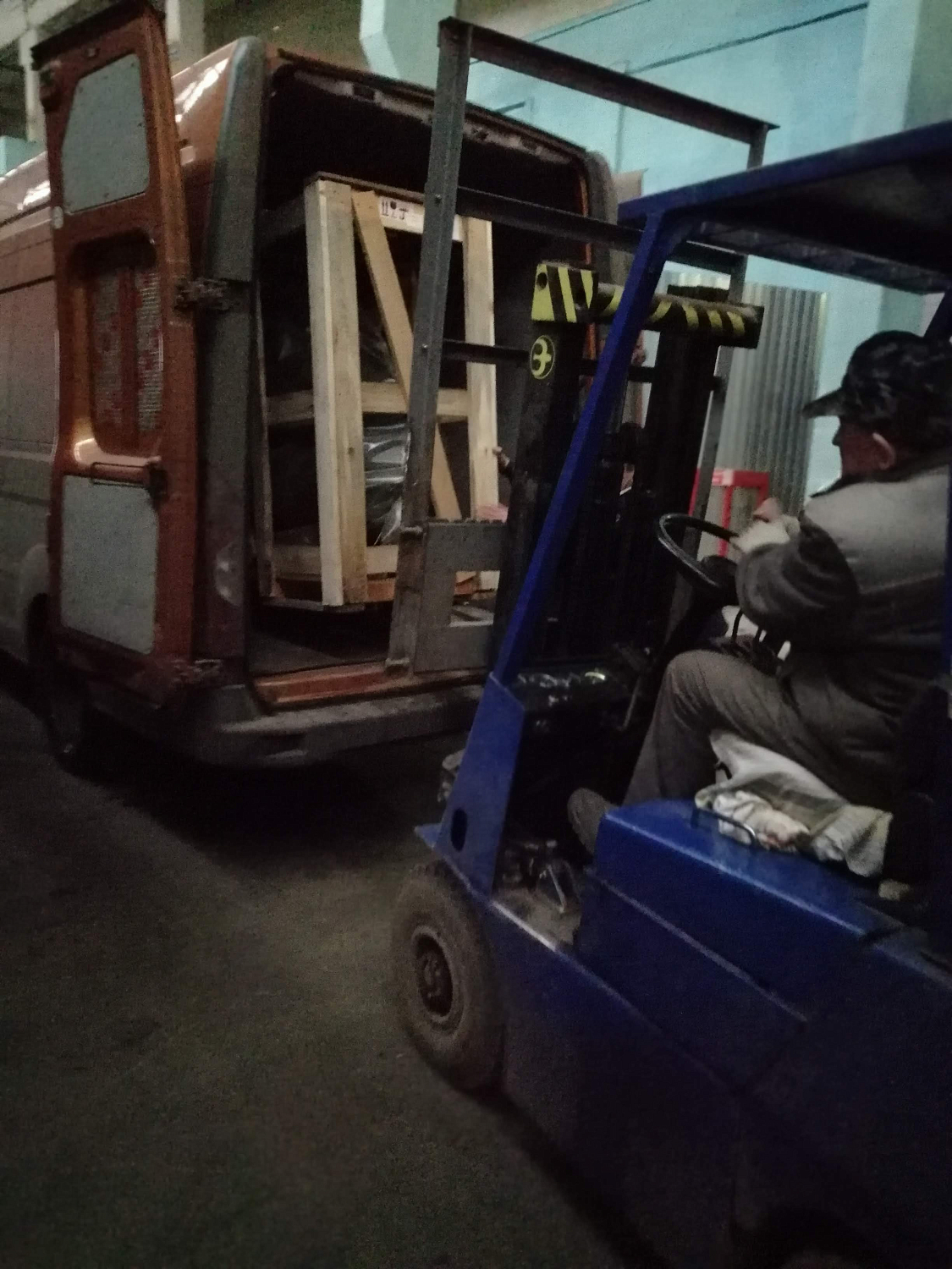 Отгрузка ресивера и поршневого компрессора