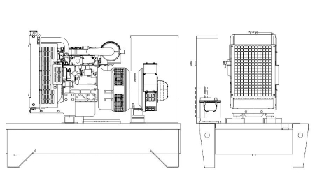 Дизельный генератор Onis Visa BD 60 B