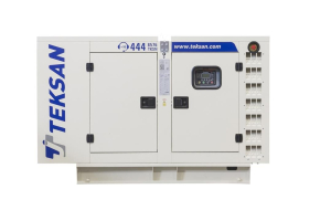 Дизельный генератор TEKSAN TJ66PE5C в кожухе  фото