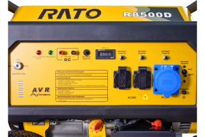 Бензиновый генератор RATO R8500D электростартер + колесный комплект  Бензиновый генератор RATO R8500D электростартер + колесный комплект  фото