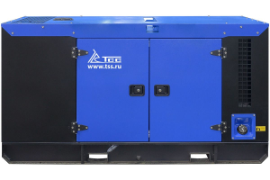 Дизельный генератор ТСС ЭД-24-Т400 с АВР в шумозащитном кожухе на прицепе 025281 передвижной фото