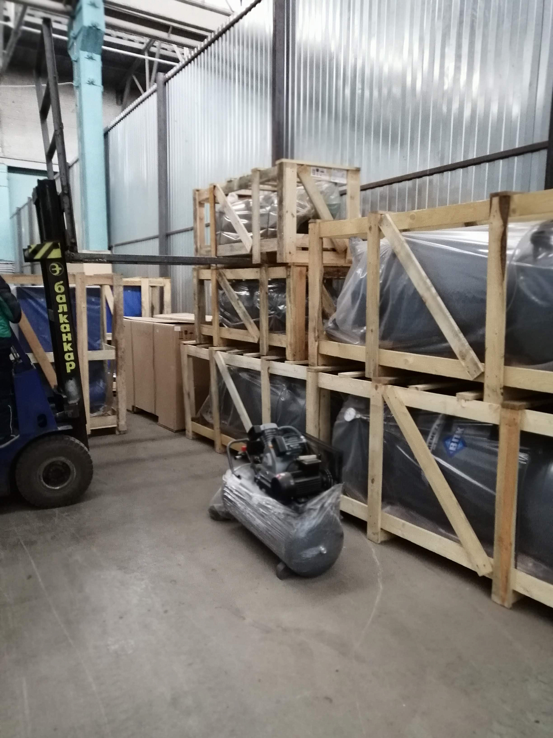 Пополнение склада в Воронеже ресиверами РВ 270.16.00.