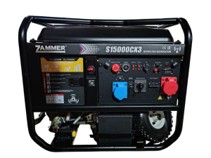Бензиновый генератор Zammer S15000CX3 - 12кВт S15000CX3 портативный фото
