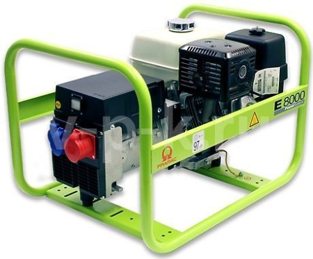 Бензиновый генератор  E8000, 400/230V, 50Hz