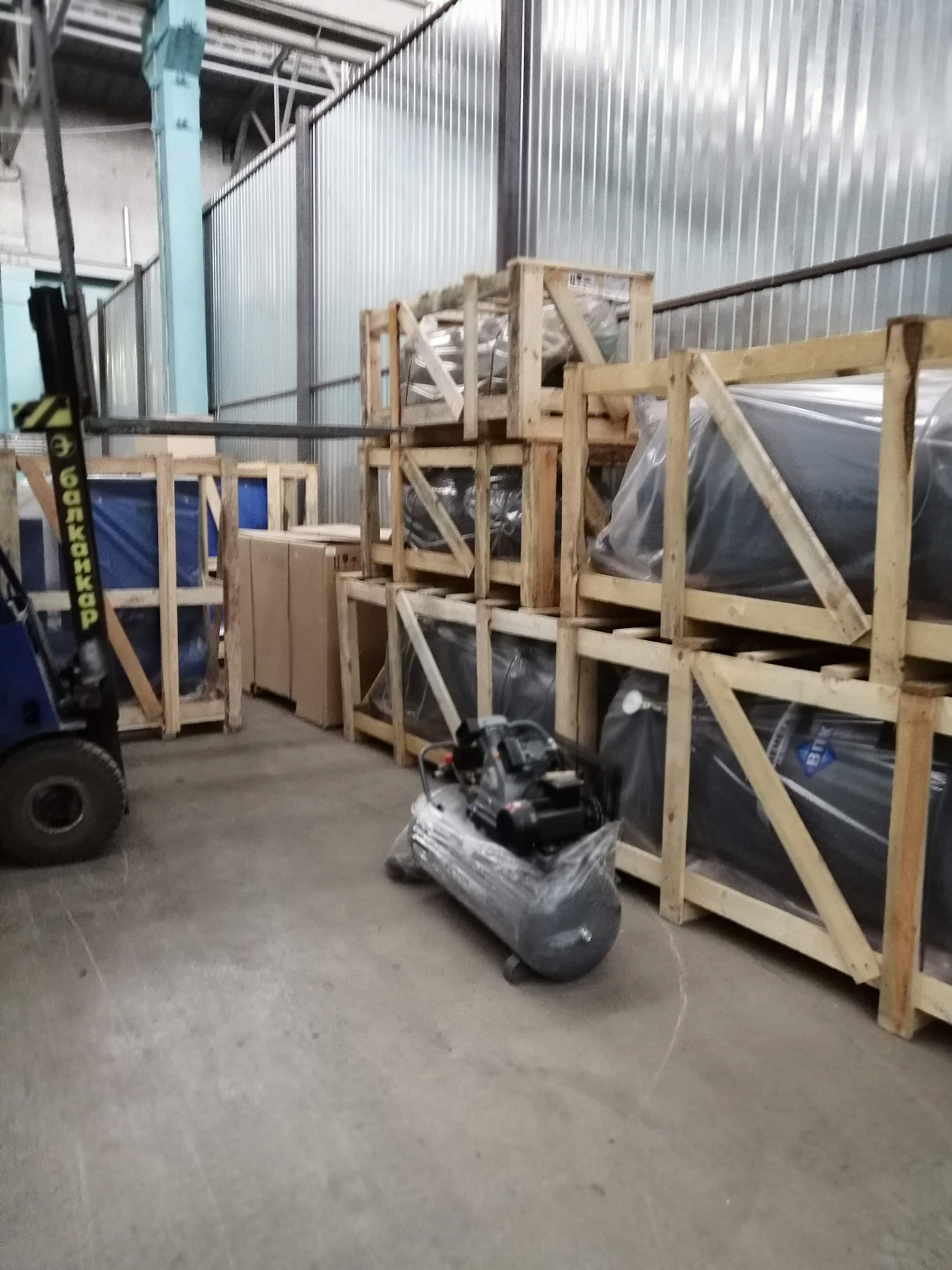 Пополнение склада в Воронеже ресиверами РВ 270.16.00.