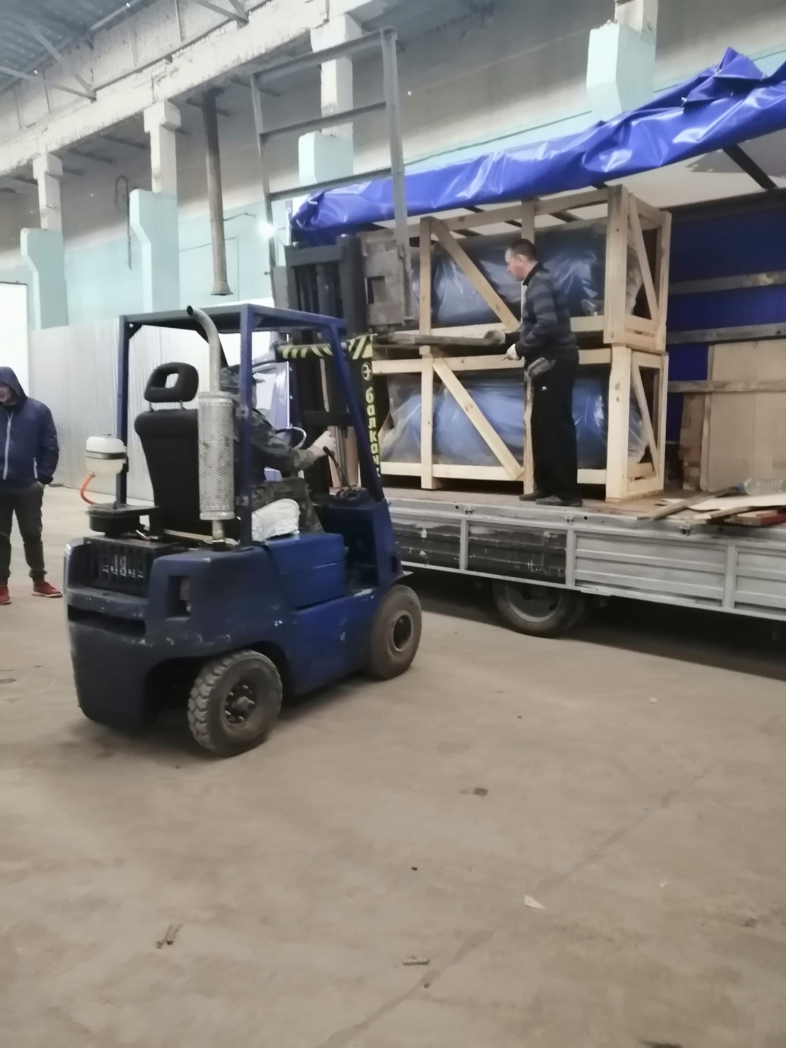 Отгрузка четырех ресиверов в Воронеже