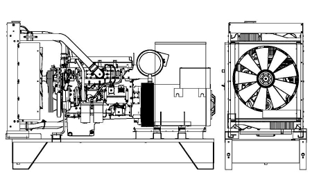 Дизельный генератор Onis Visa D 100 B Дизельный генератор Onis Visa D 100 B