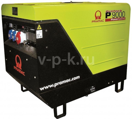 Дизельный генератор PRAMAC P9000 1-фазный  #AVR #CONN #DPP