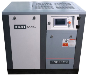 Винтовой компрессор IRONMAC IC 50/10 C VSD (IP23) Винтовой компрессор IRONMAC IC 50/10 C VSD (IP23) фото